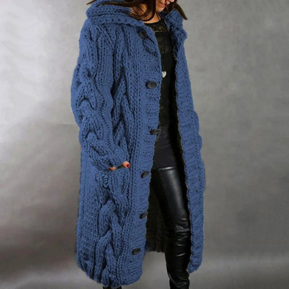 Gebreide Jas Dames Warm en Stijlvol Winter - StudioMarella