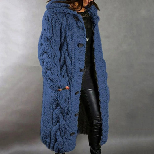 Gebreide Jas Dames Warm en Stijlvol Winter - StudioMarella