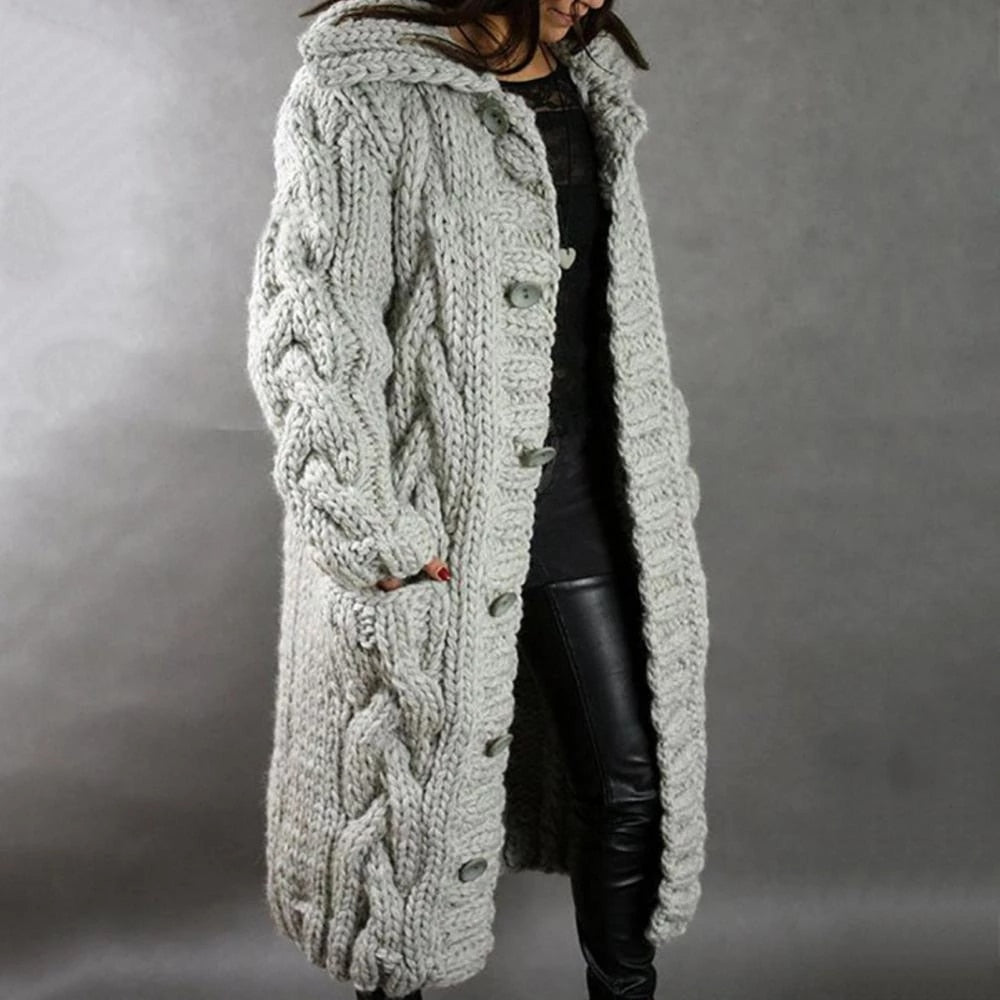 Gebreide Jas Dames Warm en Stijlvol Winter