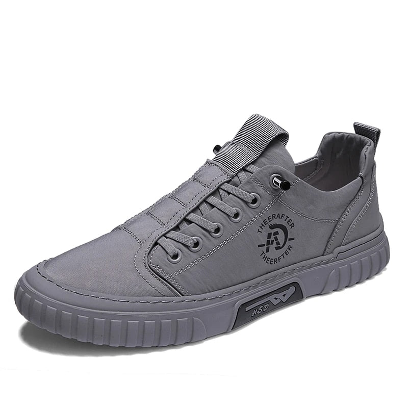 Zachte IJsleer Sneakers Casual Comfortabel Loopbaar - StudioMarella