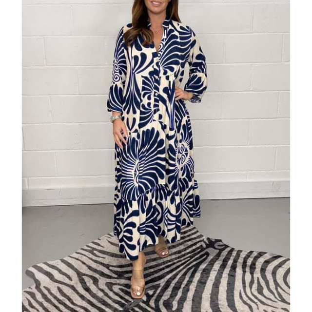 Vrouwelijke Zomerjurk Gebloemde Jumpsuit Jurk voor Vrouw - StudioMarella
