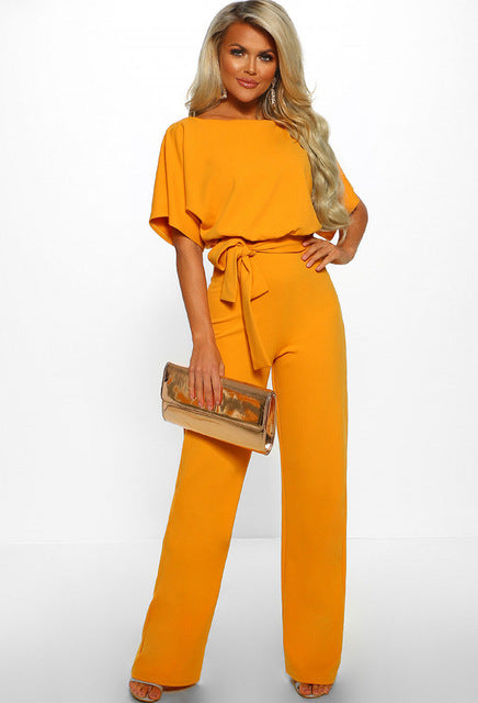Elegante Jumpsuit voor Vrouw met Lange Mouwen
