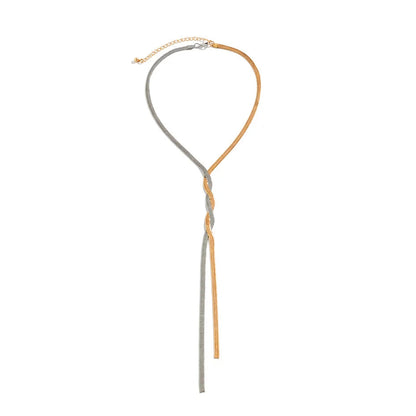 Verstelbare Slangenketting Halssieraad Goud Zilver Elegant Design