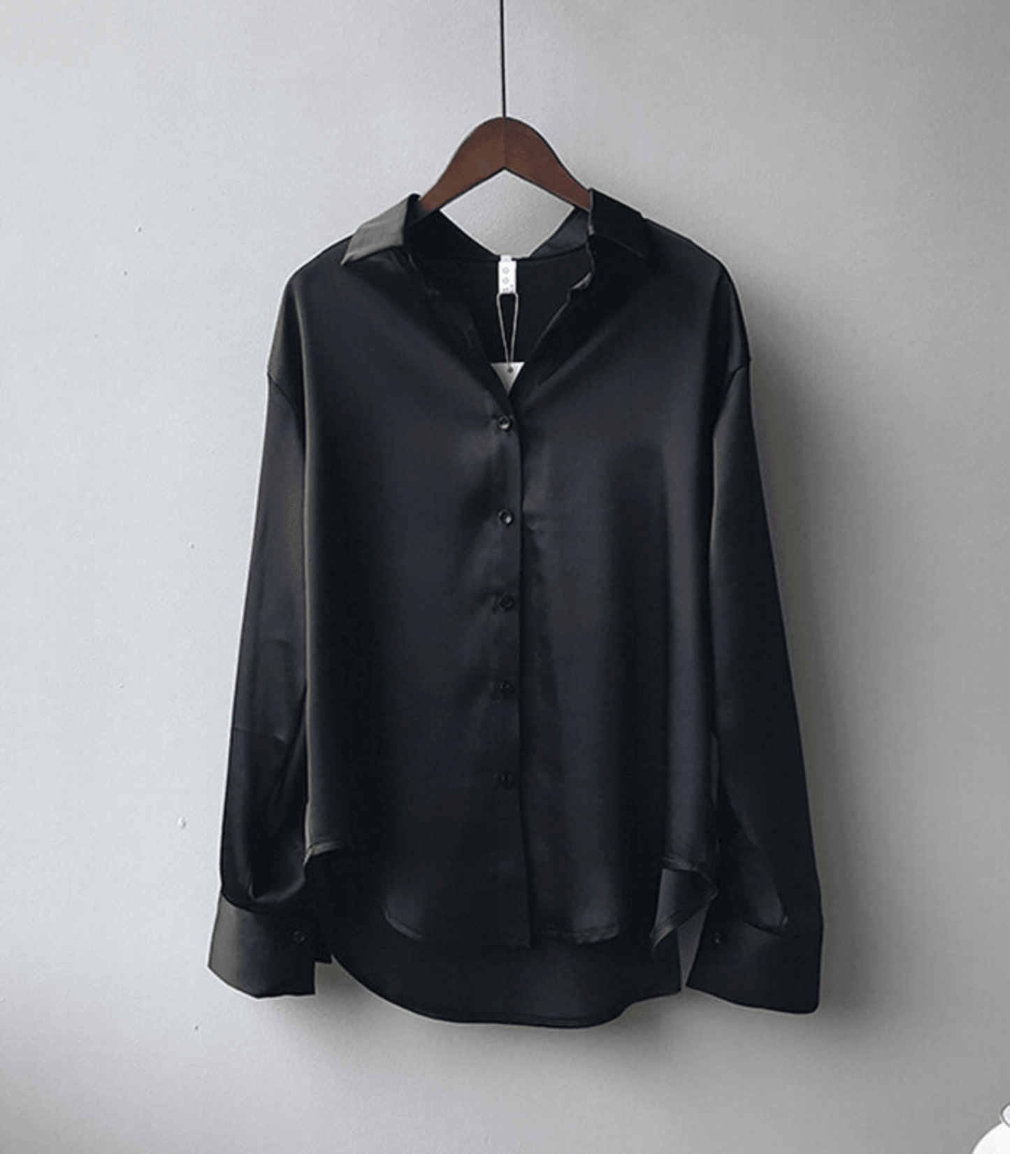 Zijden Blouse met Knopen voor Vrouw