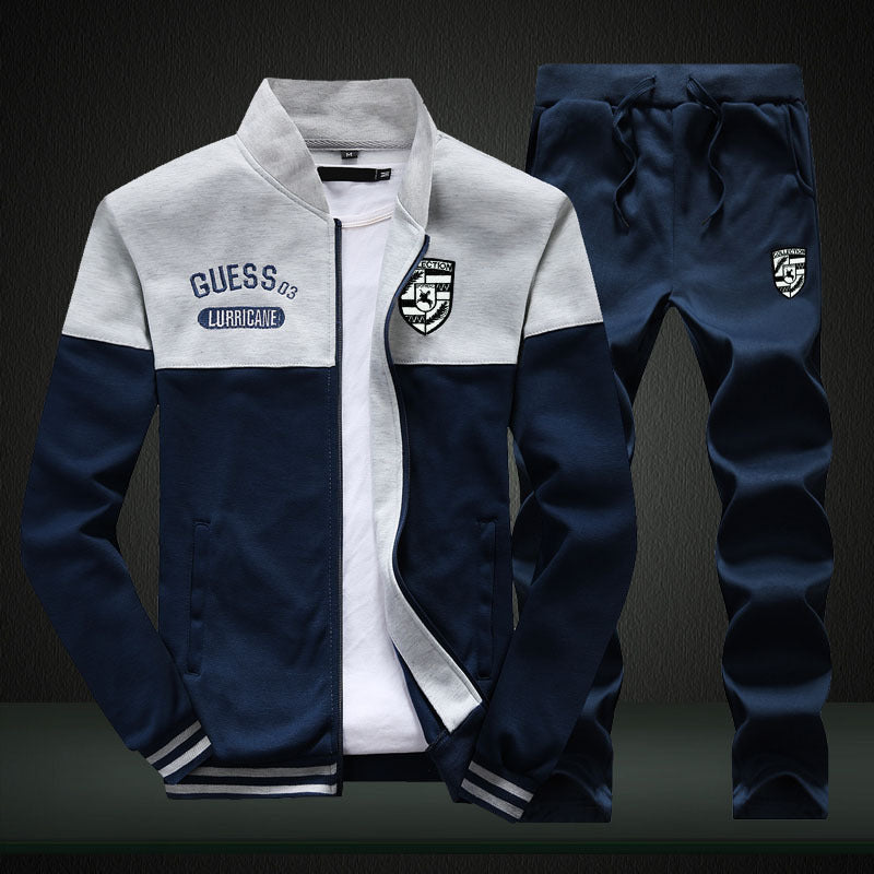 Heren Trainingspak Sportief Baseball Stijl
