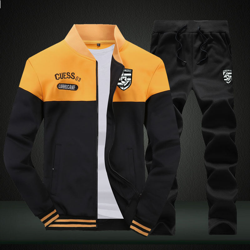 Heren Trainingspak Sportief Baseball Stijl