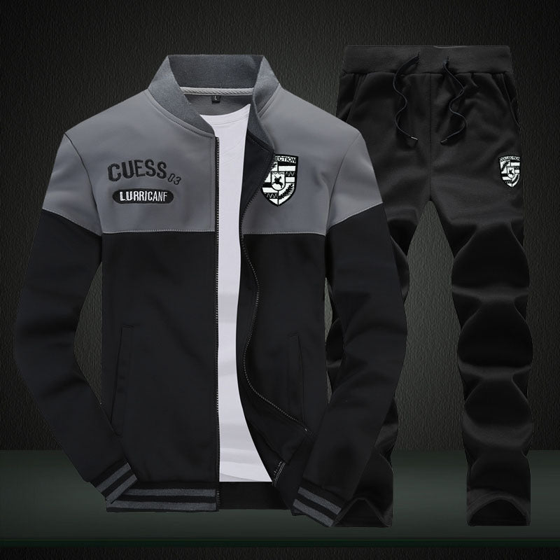 Heren Trainingspak Sportief Baseball Stijl