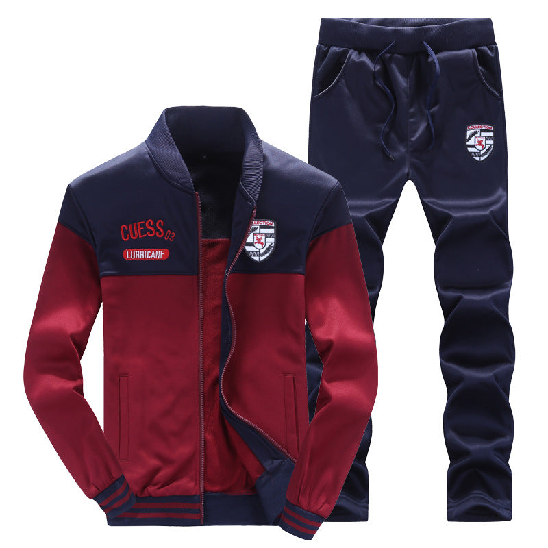 Heren Trainingspak Sportief Baseball Stijl