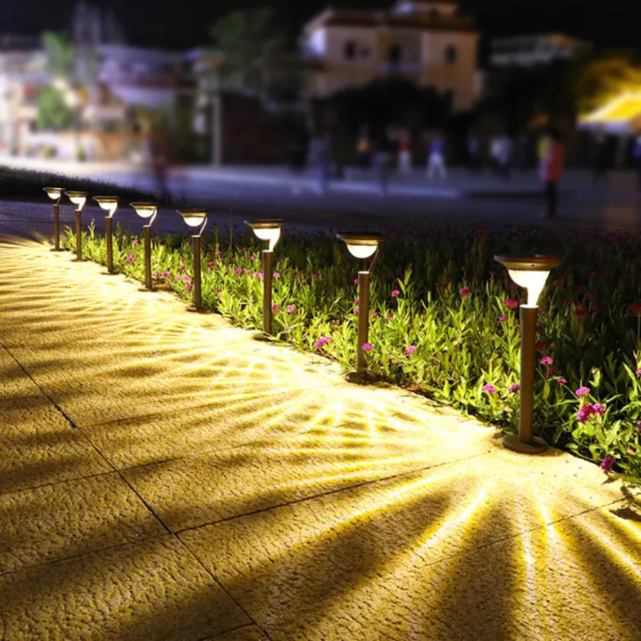 Solarlamp Padverlichting met Automatische Sensor – Weerbestendig IP65 Tuinlicht op Zonne-energie