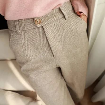 Wollen Broek Dames Warme Wintercollectie