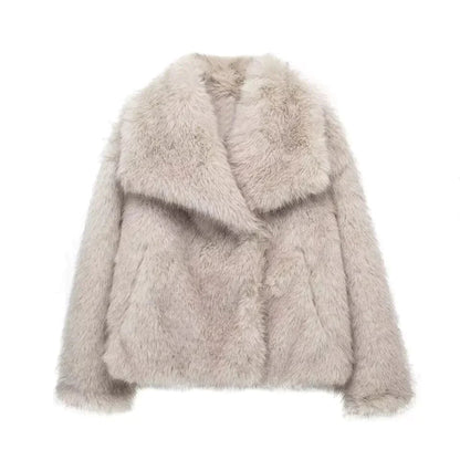 Luxe Pelsjas Bont Cappotto