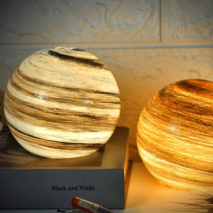Decoratieve Glazen Maanlamp met Afstandsbediening en 16 Kleuren