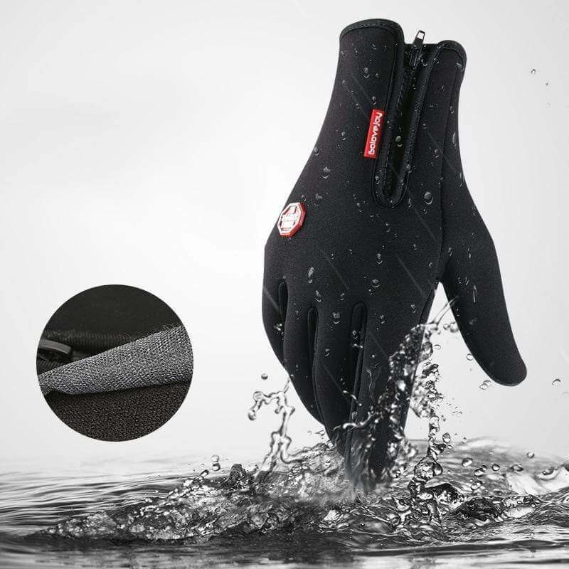Waterbestendige en Winddichte Handschoenen – Zachte Fleece Voering Thermo Touchscreen Compatibel – Unisex Winter Handschoenen Outdoor Sport Fietsen Wandelen
