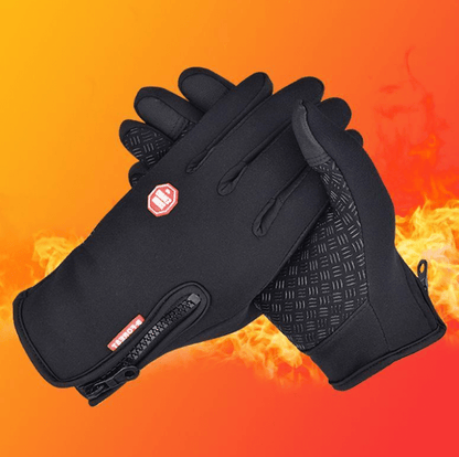 Waterbestendige en Winddichte Handschoenen – Zachte Fleece Voering Thermo Touchscreen Compatibel – Unisex Winter Handschoenen Outdoor Sport Fietsen Wandelen