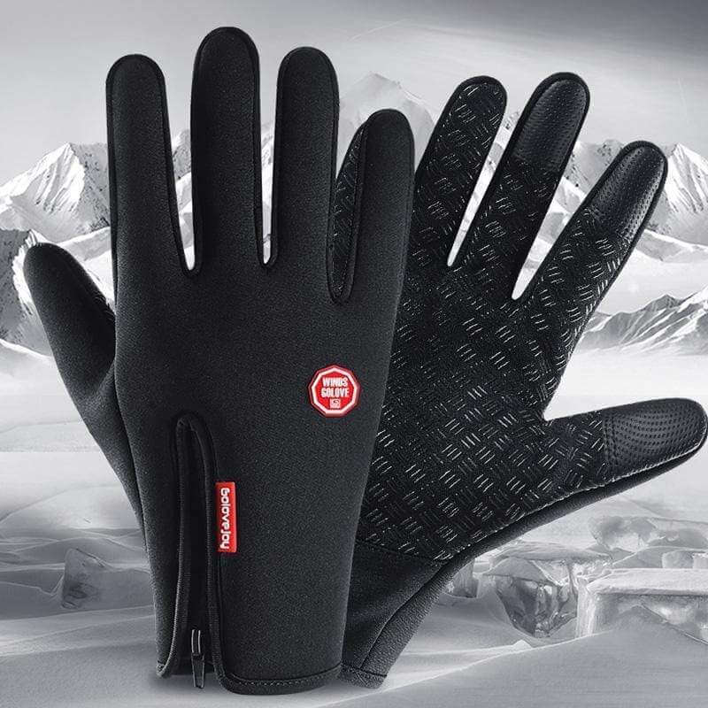 Waterbestendige en Winddichte Handschoenen – Zachte Fleece Voering Thermo Touchscreen Compatibel – Unisex Winter Handschoenen Outdoor Sport Fietsen Wandelen