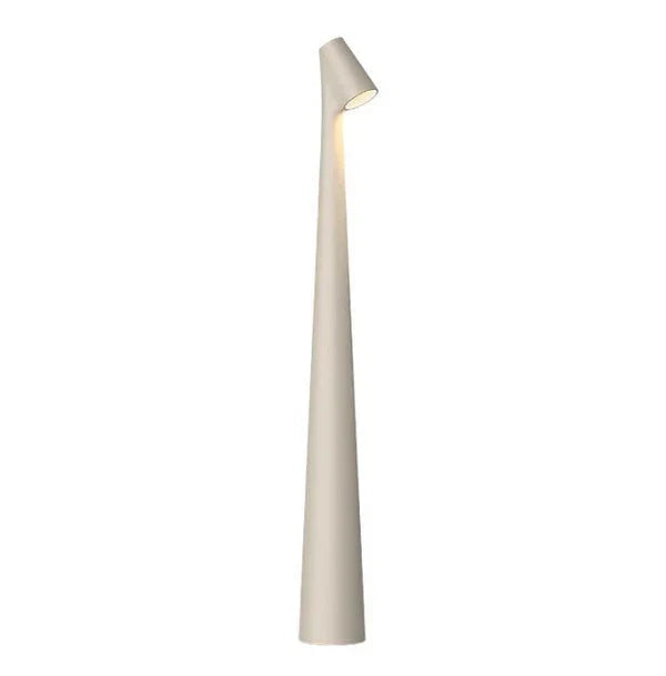 Oplaadbare Tafellamp met Dimbaar Warm Licht en Touch-bediening | Aluminium Designlamp voor Binnen en Buiten | 20 Uur Gebruiksduur
