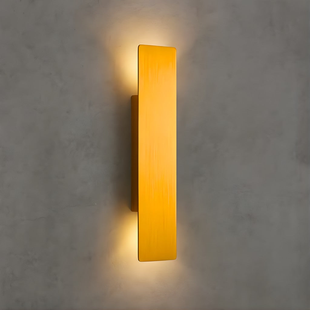 Gouden Buiten Wandlamp LED Waterdicht Aluminium Gevelverlichting Modern