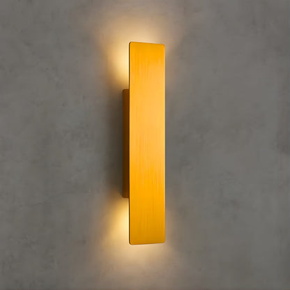 Gouden Buiten Wandlamp LED Waterdicht Aluminium Gevelverlichting Modern