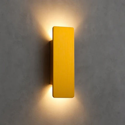 Gouden Buiten Wandlamp LED Waterdicht Aluminium Gevelverlichting Modern