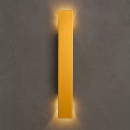 Gouden Buiten Wandlamp LED Waterdicht Aluminium Gevelverlichting Modern