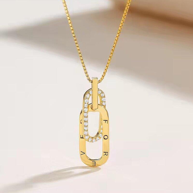 Ketting Halsketting Set 2 voor 1 Prijs