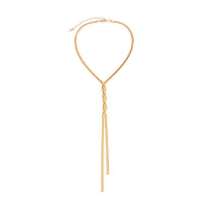 Verstelbare Slangenketting Halssieraad Goud Zilver Elegant Design