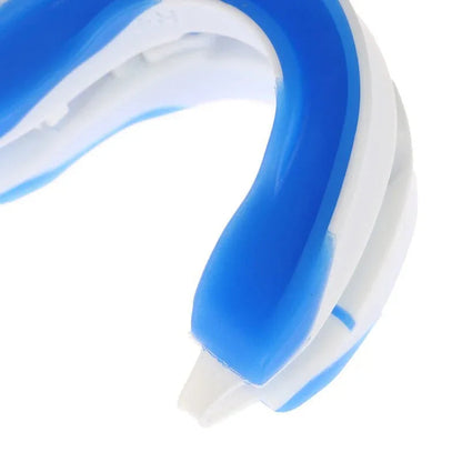 Verstelbare Anti-Snurkbeugel Kaakpositioner Wit Blauw voor Rustgevende Nachtrust Comfortabel Ademvrij Slapen
