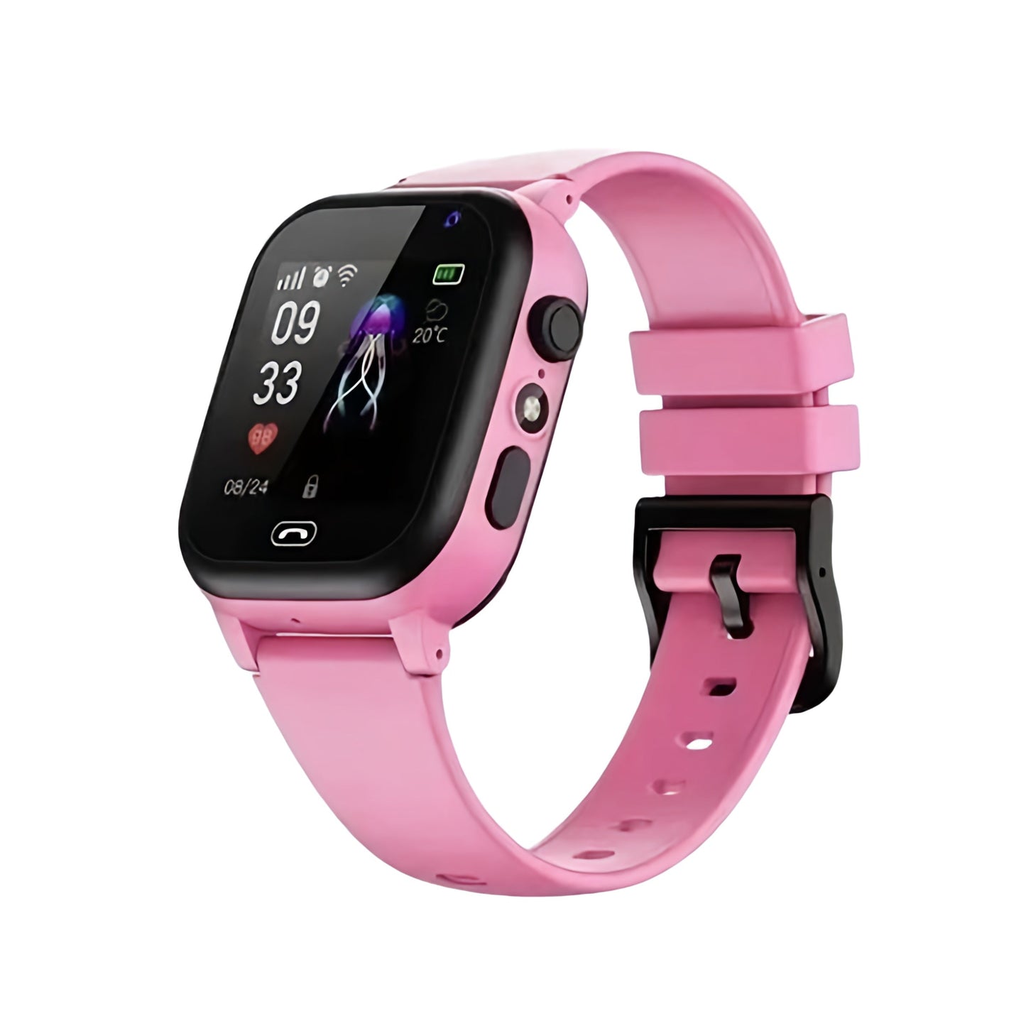 GPS Kinderhorloge met Camera Waterdicht Smartwatch Videobellen Activiteitentracker SOS-Functie Geschikt voor Kinderen 3-12 Jaar