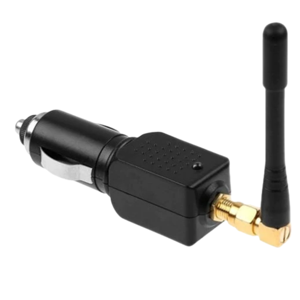 GPS-Signaalblocker voor Voertuigbeveiliging – Draagbaar Privacy Beschermingsapparaat met Sigarettenaansteker Adapter
