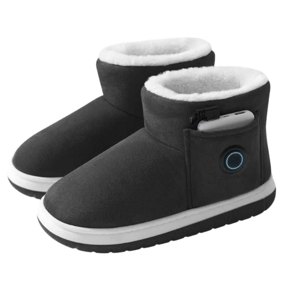 Verwarmde Winterschoenen met Grafeen Technologie 3 Warmtestanden Oplaadbare Accu Zachte Voering Lichtgewicht Comfortabel Draagbaar Verstelbare Temperatuur
