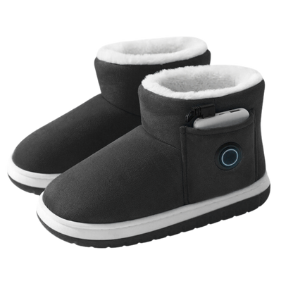 Verwarmde Winterschoenen met Grafeen Technologie 3 Warmtestanden Oplaadbare Accu Zachte Voering Lichtgewicht Comfortabel Draagbaar Verstelbare Temperatuur