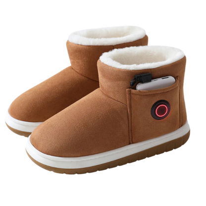 Verwarmde Winterschoenen met Grafeen Technologie 3 Warmtestanden Oplaadbare Accu Zachte Voering Lichtgewicht Comfortabel Draagbaar Verstelbare Temperatuur