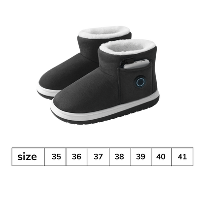 Verwarmde Winterschoenen met Grafeen Technologie 3 Warmtestanden Oplaadbare Accu Zachte Voering Lichtgewicht Comfortabel Draagbaar Verstelbare Temperatuur