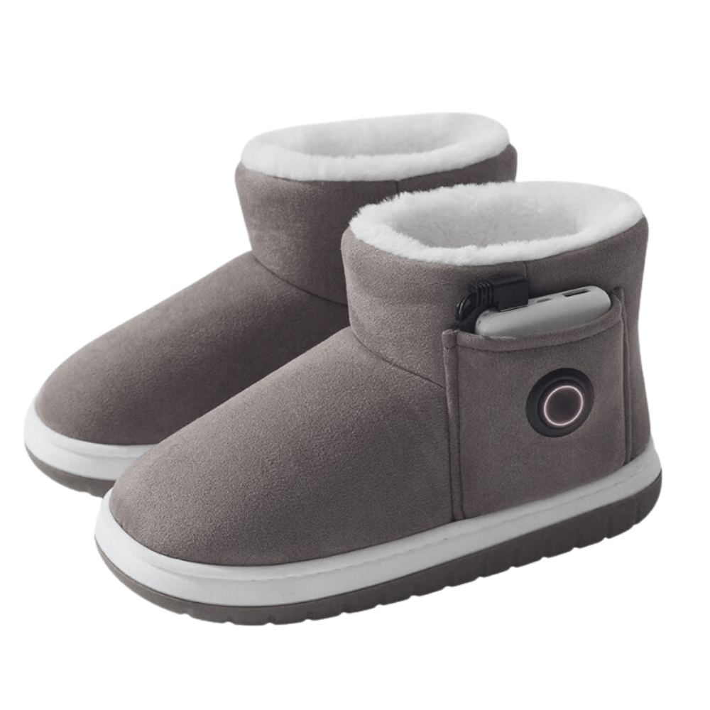 Verwarmde Winterschoenen met Grafeen Technologie 3 Warmtestanden Oplaadbare Accu Zachte Voering Lichtgewicht Comfortabel Draagbaar Verstelbare Temperatuur