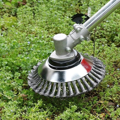Onkruidborstel Koolstofstaal 150mm Trimkop voor Grastrimmer Onkruid Verwijderen Tuin Onderhoud