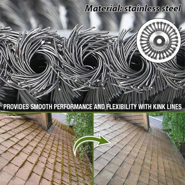 Onkruidborstel Koolstofstaal 150mm Trimkop voor Grastrimmer Onkruid Verwijderen Tuin Onderhoud