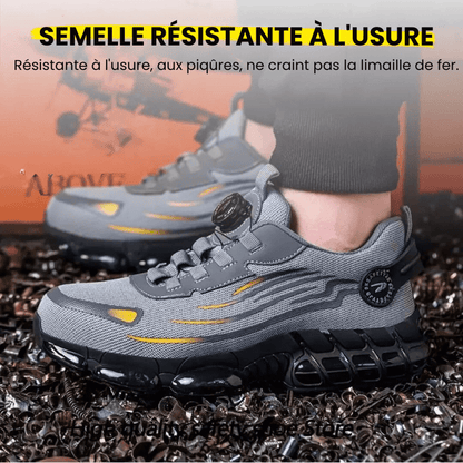 Werkschoenen met Stalen Neus en Antislip Rubberzool voor Maximale Veiligheid