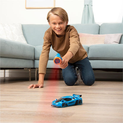 Bestuurbaar Speelgoedauto met Lasersturing – Infrarood RC Auto voor Wand, Plafond & Vloer – LED Verlichting – Oplaadbaar via USB – Voor Kinderen vanaf 3 Jaar