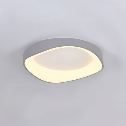 Plafondlamp LED Houtlook Scandinavisch Acryl IJzer Woonkamer Slaapkamer 40 50 60cm