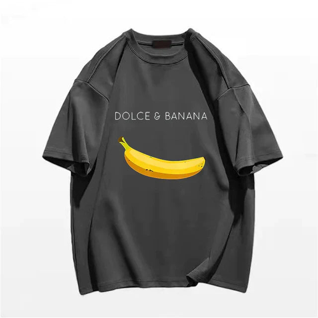 Calvin Heren T-shirt met Banaan Print