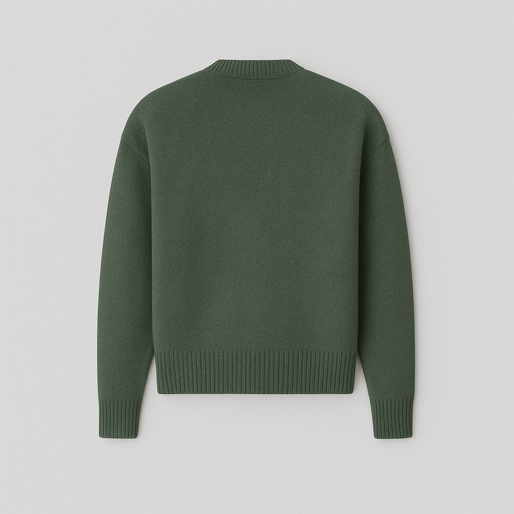 Oversized Trui met Harten en Aas Motief voor Dames