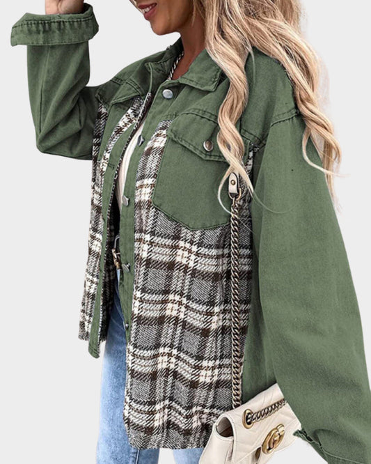 Leerlook Jack Dames Stijlvol Bikerjas - StudioMarella