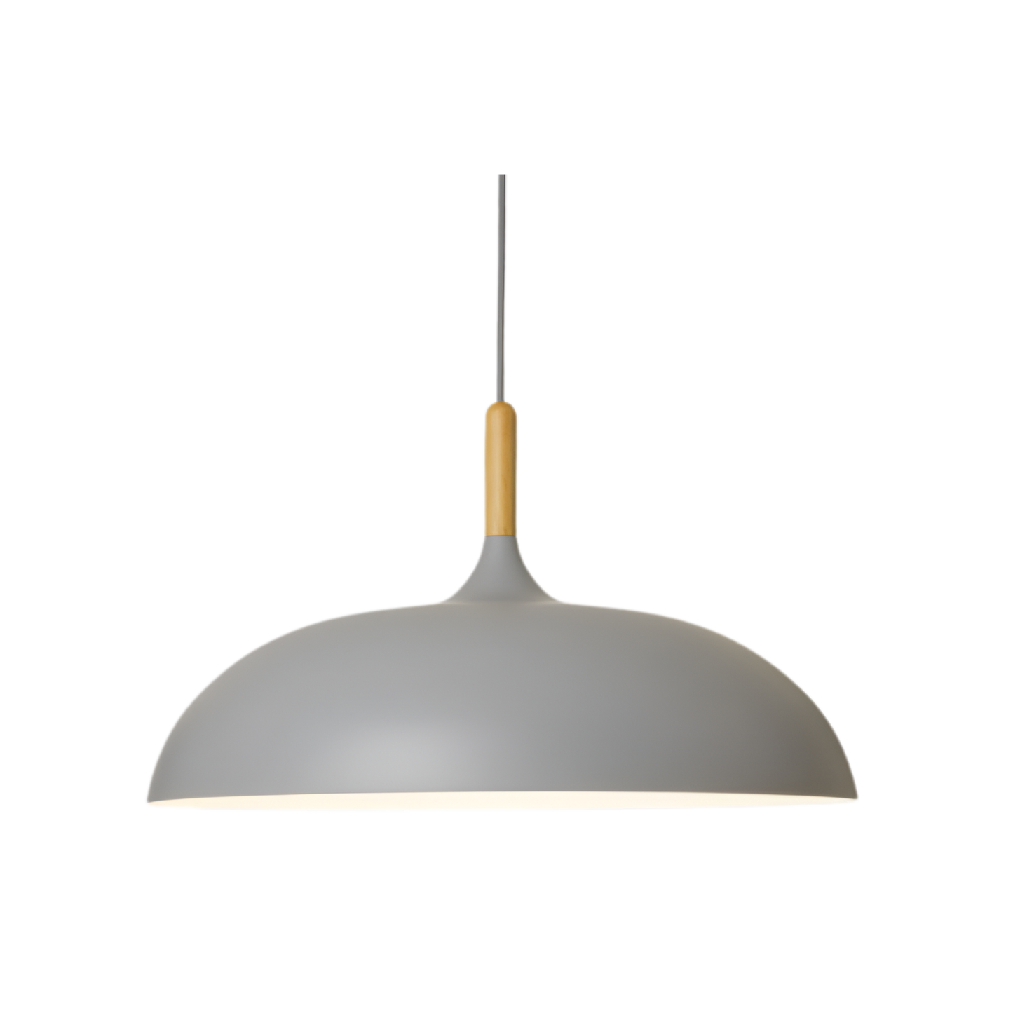 Hanglamp Hout IJzer Scandinavisch Japandi Rond E27 Ø35 Ø60 Eetkamer Keuken