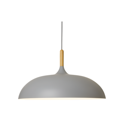 Hanglamp Hout IJzer Scandinavisch Japandi Rond E27 Ø35 Ø60 Eetkamer Keuken