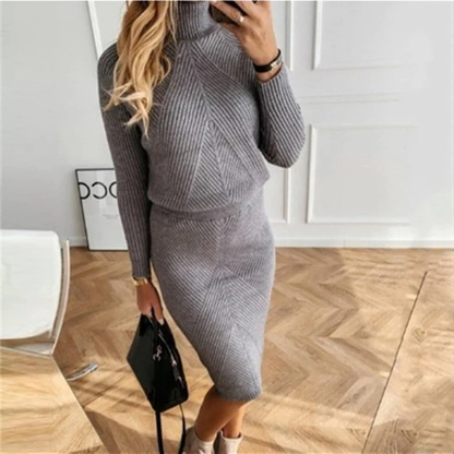 Dames Trui Jurk Warm en Comfortabel voor Herfst en Winter