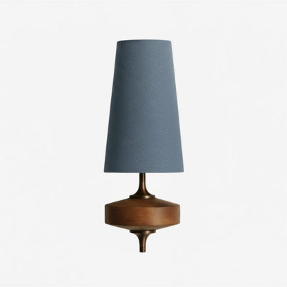 Retro Wandlamp met Stoffen Kap – Vintage Verlichting voor Slaapkamer