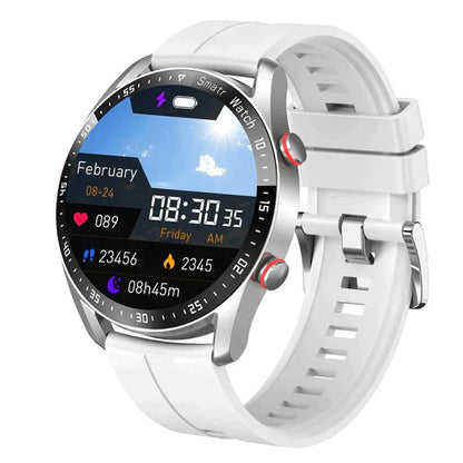Smartwatch met Lautsprecher, Bluetooth en Fitnessfuncties – Luxe Design voor Sport en Dagelijks Gebruik