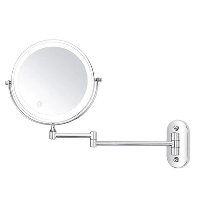 Verlichte LED Make-up Spiegel voor Badkamer & Make-up | Vergrotend & Oplaadbaar