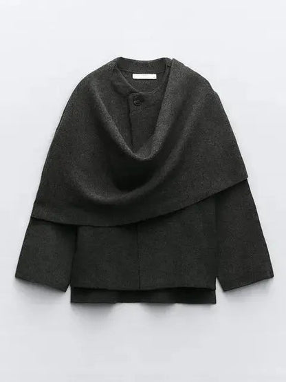 Dames Jas Cape Stijlvol en Tijdloos