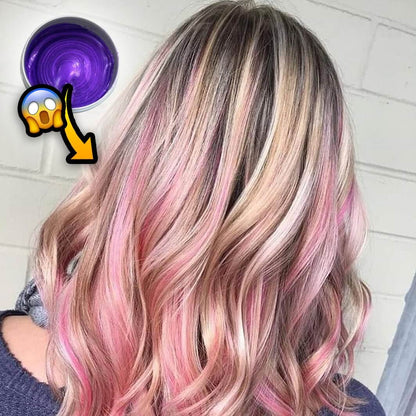 Styling Haarwas – Tijdelijke Kleur Styling Wax voor Natuurlijke Haarverf